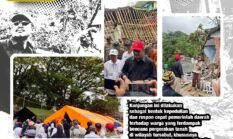 Disperkim Dampingi Bupati Sukabumi Tinjau Lokasi Terdampak Pergerakan Tanah di Bantargadung