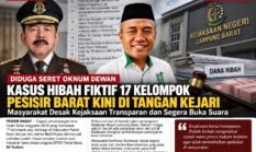 Kejaksaan Harus Transparan dan Segera Buka Suara Soal Dugaan Hibah Fiktif Pesisir Barat